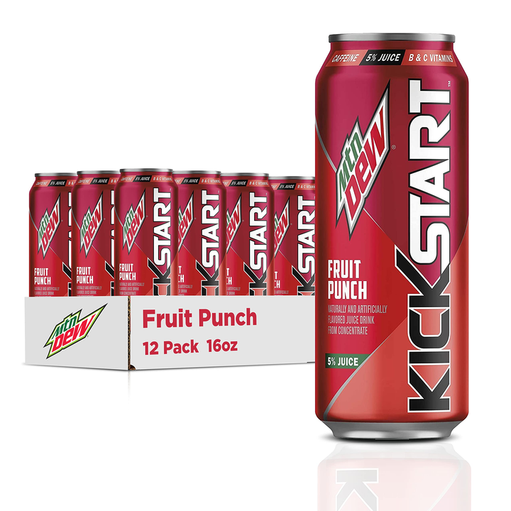 Mtndew Kickstart Fruit Punch